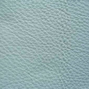 Aqua azul pebble-grain leather texture from the Ascot collection, displaying a matte finish and consistent, raised surface pattern.